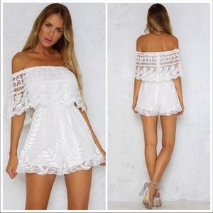 Chasing Castle Playsuit